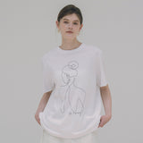 SITP5157 Womens Archive Short Sleeve T-Shirt_White