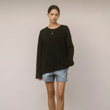 SIJN6073 90s Vintage Denim Shorts_Medium Blue