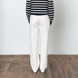 SIJN6106 Straight Column Color Denim_Ivory