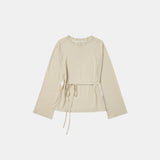 SIKN2149 String sheer Knit_Beige