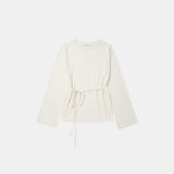 SIKN2149 String sheer Knit_Ivory