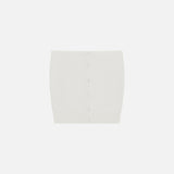SIKN2180 Fluid Tube Top Knit_White