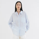 SITP5209 Seersucker ST Pure Shirt_Light blue