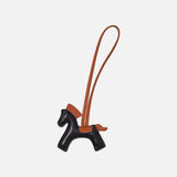 SIAC3116 Lambskin Horse Charm_Black