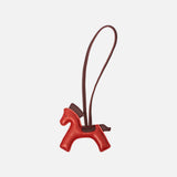 SIAC3116 Lambskin Horse Charm_Red