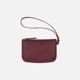 SIAC3124 Loop Leather Mini Pouch_Wine