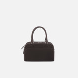 SIAC3144 Mini Puff Suede Bag_Dark brown