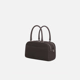 SIAC3144 Mini Puff Suede Bag_Dark brown