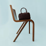 SIAC3144 Mini Puff Suede Bag_Dark brown