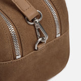 SIAC3144 Mini Puff Suede Bag_Camel