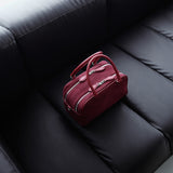 SIAC3144 Mini Puff Suede Bag_Wine