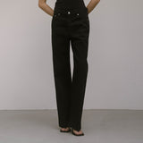 SIJN6074 Essential Bootcut Black Jeans_Black