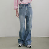 SIJN6085 Loose Fit Iconic Bootcut Denim_Medium blue