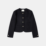 SIOT4100 Classic Tweed Jacket_Black