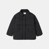 SIOT4123 Padded Half Coat_Black