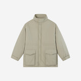 SIOT4151 Lightweight Padded Field Jacket_Greige