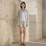 SIOT4196 Sheer Shirt Jacket_Olive
