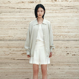 SIOT4196 Sheer Shirt Jacket_Olive