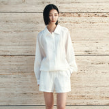 SIOT4196 Sheer Shirt Jacket_White
