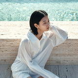 SIOT4196 Sheer Shirt Jacket_White