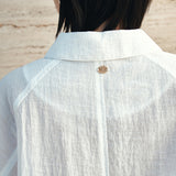 SIOT4196 Sheer Shirt Jacket_White