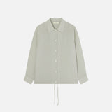 SIOT4196 Sheer Shirt Jacket_Olive