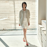 SIOT4196 Sheer Shirt Jacket_Olive