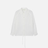 SIOT4196 Sheer Shirt Jacket_White