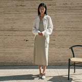 SIOT4196 Sheer Shirt Jacket_White