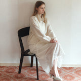 SIOT4198 Sheer Wrinkle Blouson_Cream