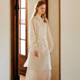 SIOT4198 Sheer Wrinkle Blouson_Cream