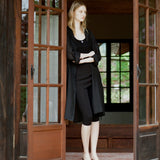 SIOT4199 Breeze Shirt Robe_Black