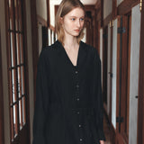 SIOT4199 Breeze Shirt Robe_Black