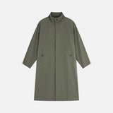 SIOT4205 Field Trench Long Coat_Khaki gray