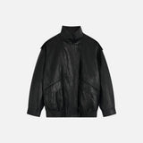 SIOT4208 Edit Leather Jacket_Black