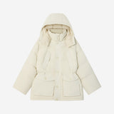 SIOT4215 Duck Down Classic Mountain Puffer_Cream