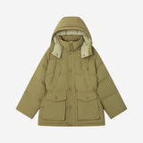 SIOT4215 Duck Down Classic Mountain Puffer_Khaki beige