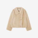 SIOT4222 Luster Vintage Fur Jacket_Beige