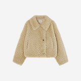 SIOT4223 Soft Shearling Fur Jacket_Beige