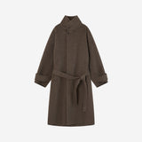 SIOT4224 Handmade Long Robe Coat_Brown