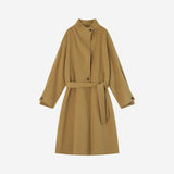 SIOT4227 Handmade Wing-Sleeve Long Coat_Camel