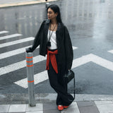 SIOT4187 Minimal Lambskin Blouson Jacket_Black