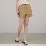 SIPT7067 Chino short pants_Camel beige