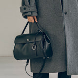 SIAC3061 Leather Michelle Bag S_Black
