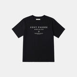 SITP5133 Archive Print Short Sleeve T-Shirt_Black