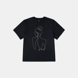 SITP5157 Womens Archive Short Sleeve T-Shirt_Black