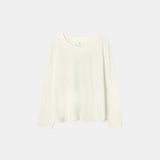 SITP5164 Round Neck Long Sleeve T-Shirt_Ivory