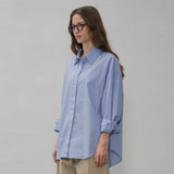 SITP5187 oversized multi ST shirt_Light blue