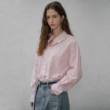 SITP5187 oversized multi ST shirt_Light pink