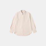 SITP5197 Loose Fit Seersucker Check Shirt_Pink